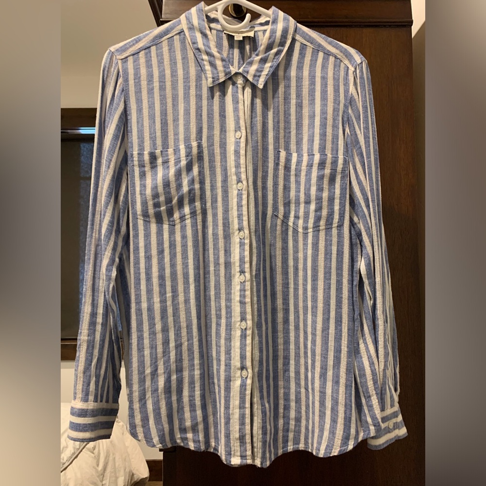 Lucky Brand Striped Button Down
